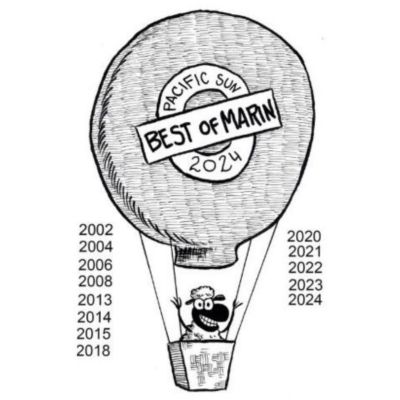 Pacific Sun Best of Marin Award Logo